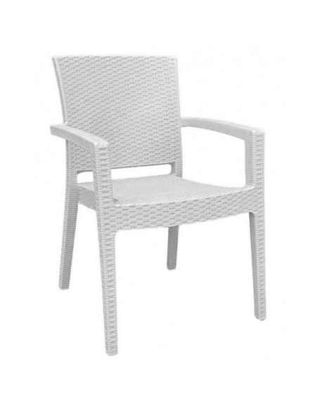 Sillón de Polipropileno blanco Epaminondas