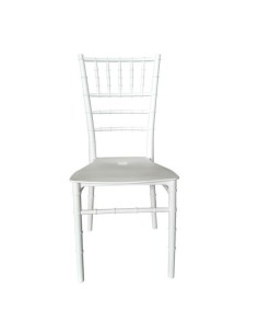 Silla en polipropileno blanco Genova 2