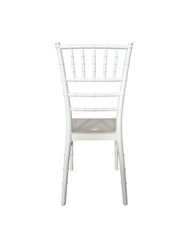Silla en polipropileno blanco Genova 3