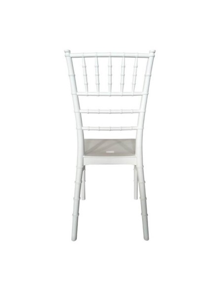 Silla en polipropileno blanco Genova 3