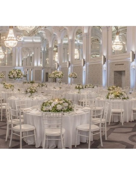 Silla en polipropileno blanco Genova 5