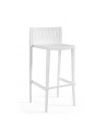 Taburete Cecilia polipropileno blanco