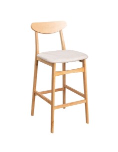 Taburete Ambrosio madera natural