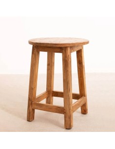 Taburete Doroteo madera reciclada 2