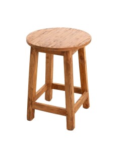 Taburete Doroteo madera reciclada