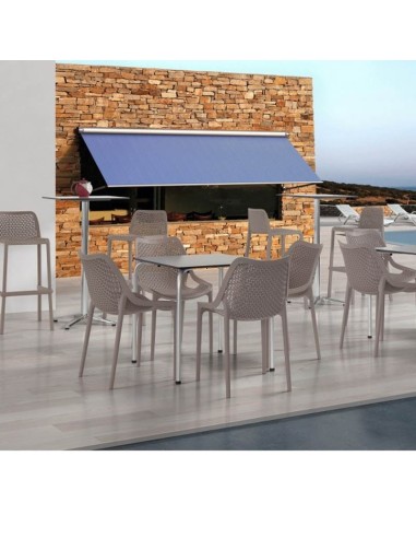 Silla Beatriz de polipropileno para terrazas