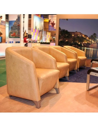 Butaca Brus idonea para salas y despachos