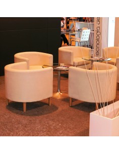 Butaca New polipiel negra 2