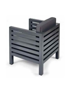 Butaca Río Tampa grafito ideal terrazas 2