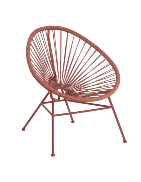 Butaca Hydra 2 cuerda terracota
