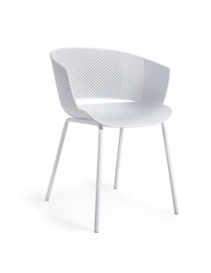 Sillón Arquimimo de polipropileno blanco