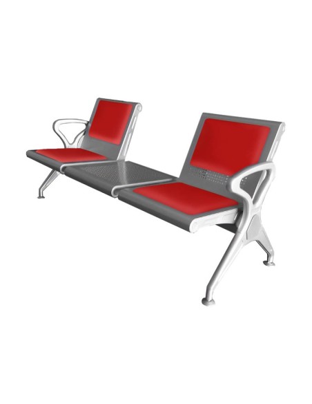 Bancada Bryce Confort 2 plazas y 1 mesa