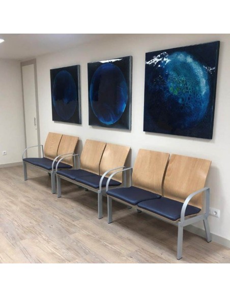 Bancada Trade New Confort 2P para clínicas