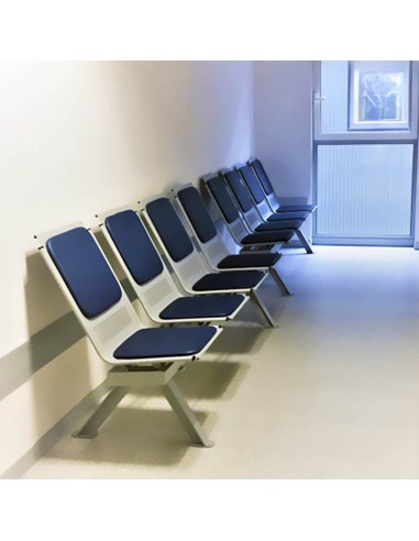 Bancada Pegasus New Confort 2 plazas para hospitales