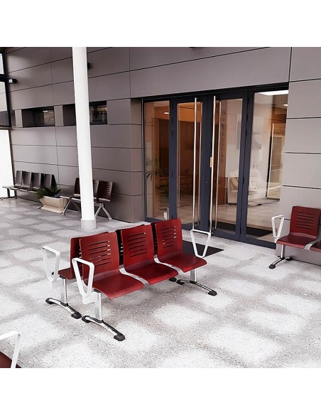 Bancada Aneto 3P salas de espera centros públicos