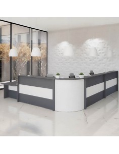 Mostrador Recepción Georgia Curvo 2