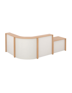 Mostrador Recepción Georgia Monocolor 1660 para restaurantes 2