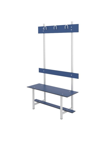 Banco Sencillo con Respaldo y Perchero | Funcionalidad y Durabilidad