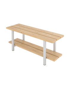 Banco Sencillo Zapatero Pino para gimnasios de lujo