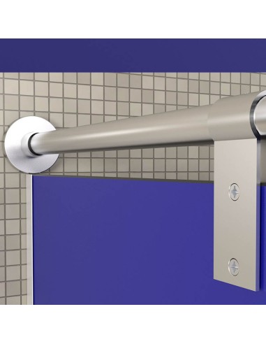 Cabina Fenólica para baños de empresa publica