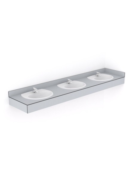 Encimeras Fenólico ideales para vestuarios