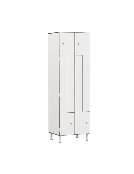 Taquilla 2 puertas en ''L'' Compacto / Compacto para hoteles