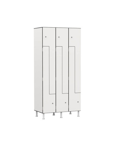 Taquilla 2 puertas en ''L'' Compacto / Compacto para residencias