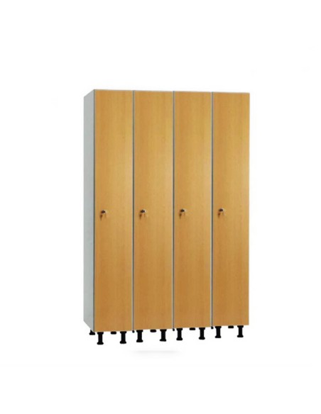 Taquilla 1P Melamina/Melamina ideal para vestuarios de hospitales