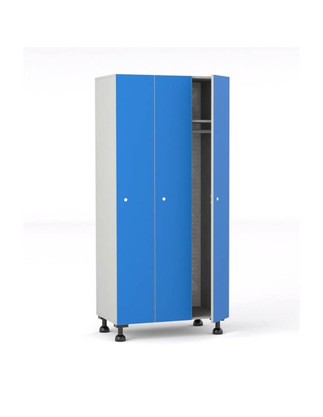 Taquilla 1P Melamina/Melamina para vestuarios de hospitales