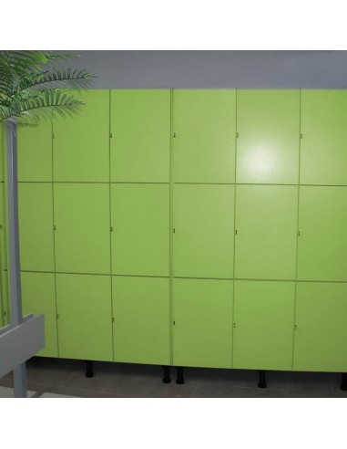 Taquilla 3P Melamina/Melamina para vestidores empresas