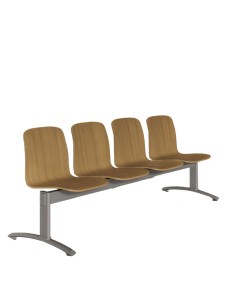 Bancada Lambada  4P en madera