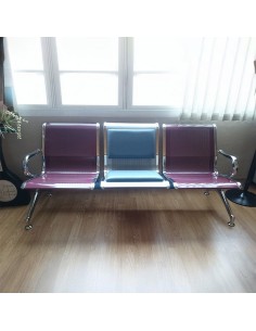 Bancada Easy Confort 3P | Asientos Elegantes y Duraderos para Salas de Espera 2