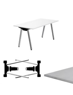 Mesa Plegable Apilable Uve 2