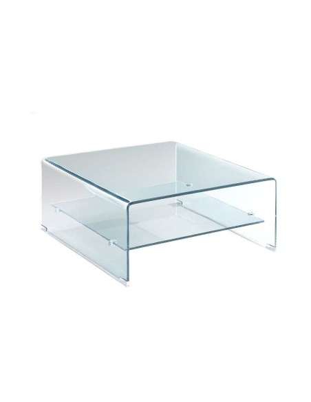 Mesa Chuma mesa auxiliar de cristal