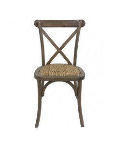 Silla Cruz Vintage acabado nogal 1 2