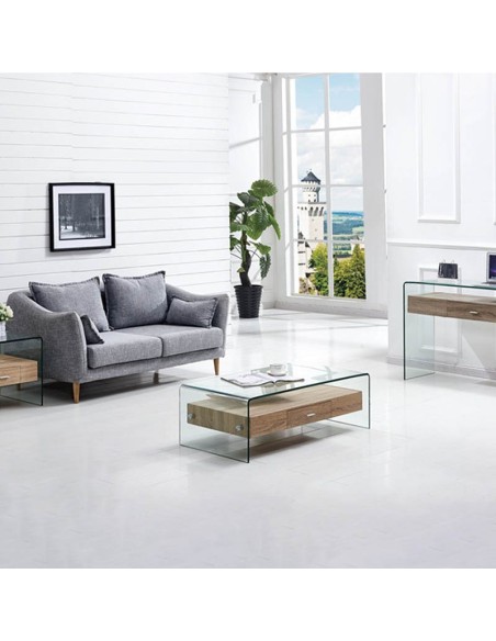 Mesa de centro moderna Crescencia