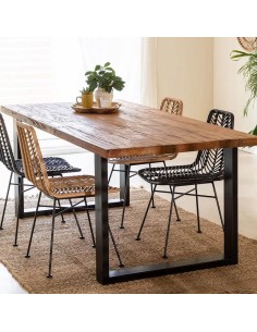 Mesa Dámasa para salón 2