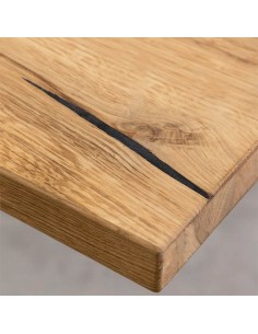 Mesa de roble moderna y elegante Filadelfo 2