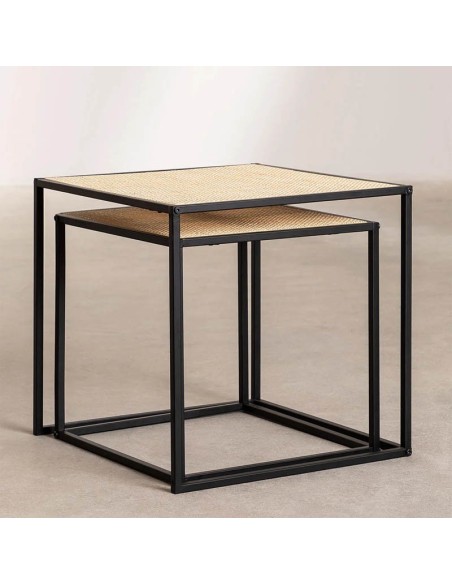 Conjunto Mesas Camerino Ratán