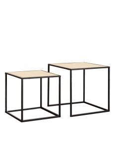 Conjunto Mesas de diseño Camerino Ratán