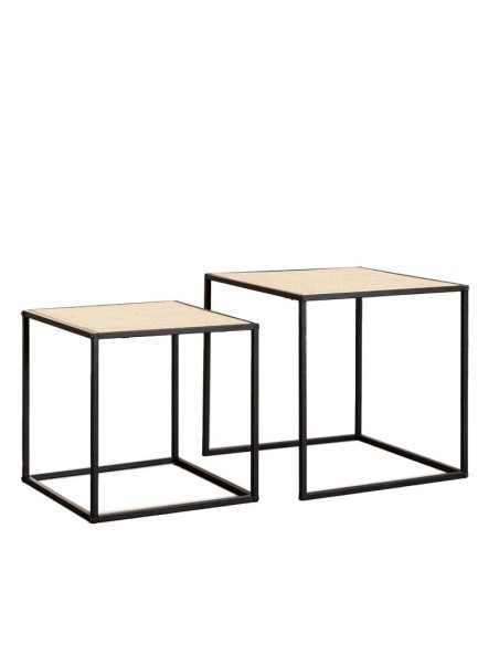 Conjunto Mesas de diseño Camerino Ratán