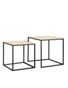 Conjunto Mesas de diseño Camerino Ratán