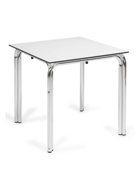 Mesa Doble Tubo Compacto | Estilo y Estabilidad para Todo Espacio