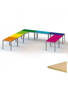 Mesa Roma Melamina para sala de reuniones 2