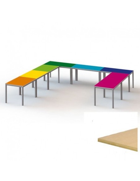 Mesa Roma Melamina ideal sala de reuniones