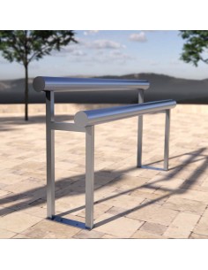 Banco Isquiático Lane fabricado en acero inoxidable 2 2