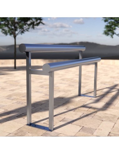 Banco Isquiático Lane fabricado en acero inoxidable