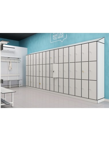 Taquilla Compacto con perfileria ideal vestuarios gimnasio