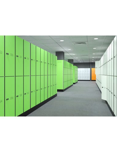 Taquillas Compacto con perfilería para grandes empresas