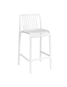 Taburete Eduvigis polipropileno gris grafito 2